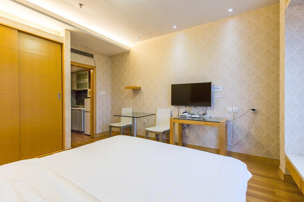 Mayson Shanghai Zhongshan Park Serviced Apartment Oda fotoğraf